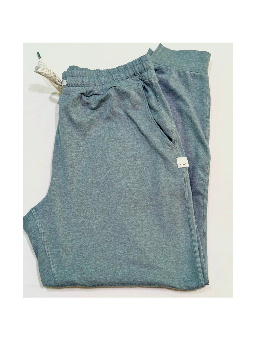Vuori Performance Jogger Women's Small Heather Green Athleisure Activewear